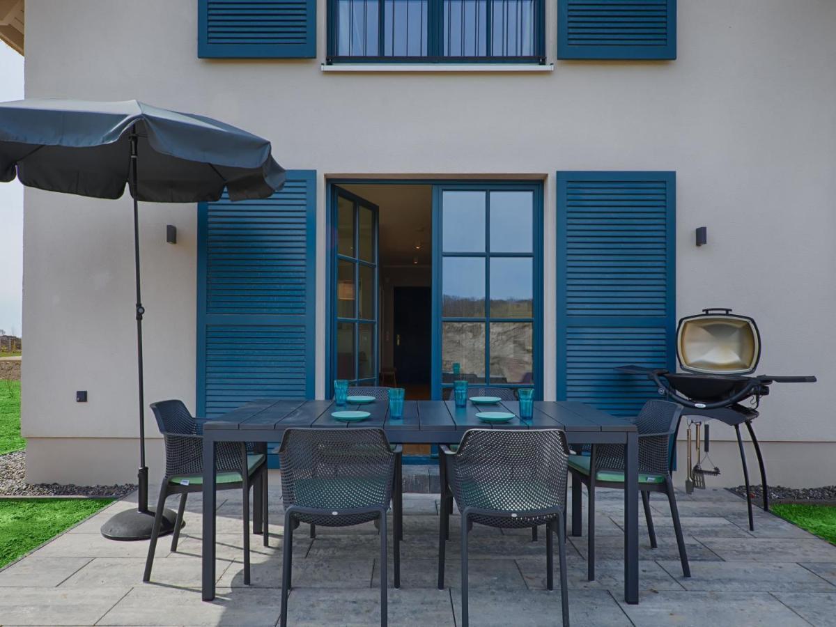 Reetland Am Meer - Premium Reetdachvilla Mit 3 Schlafzimmern, Sauna Und Kamin F27 Dranske Kültér fotó